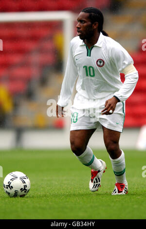 Soccer - International Friendly - Venezuela v Nigeria. Jay-Jay Okocha, Nigeria Stock Photo