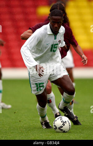 Soccer - International Friendly - Venezuela v Nigeria. Benedict Akwuegbu, Nigeria Stock Photo