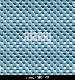 Seamless abstract cube pattern background Stock Vector