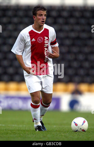 Soccer - Friendly - Derby County v Ajax. Rafael van der Vaart, Ajax Stock Photo