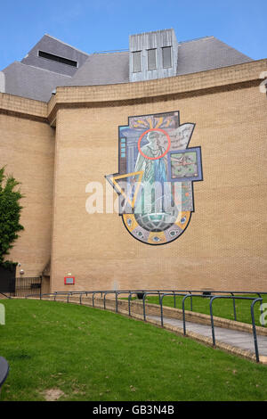 cardiff mural magistrates court end july alamy