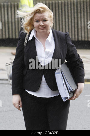 Fingerprint expert Fiona McBride, who lost her job over the Shirley