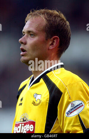 Soccer - Friendly - Derby County v Ajax. Derby County's goalkeeper Andy Oakes Stock Photo