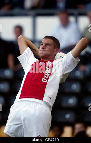 Soccer - Friendly - Derby County v Ajax. Jelle Van Damme, Ajax Stock Photo