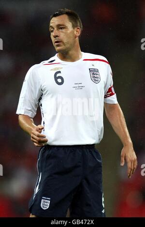 Soccer - International Friendly - England v Czech Republic - Wembley Stadium. John Terry, England Stock Photo