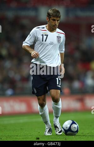 Soccer - International Friendly - England v Czech Republic - Wembley Stadium. David Bentley, England Stock Photo
