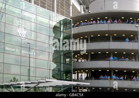 Soccer - Friendly - Manchester City v Barcelona Stock Photo