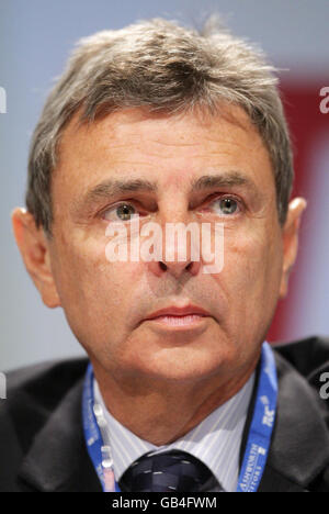 TUC Congress - Brighton. TUC President Dave Prentis at the TUC Congress 2008, at the Brighton Centre, Brighton. Stock Photo