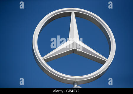 The Mercedes-Benz dealership in Ottawa, Ont., on July 5, 2016. Stock Photo