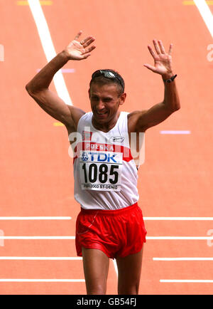 Athletics - IAAF World Athletics Championships - Paris 2003 - Men's 50km Walk Stock Photo