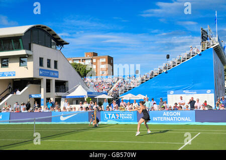 Aegon International Tennis Championships, Devonshire Park, Eastbourne, East Sussex, England, UK Stock Photo