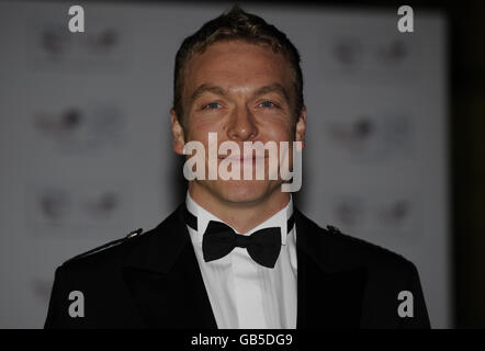 Gold medalist Chris Hoy during the British Olympic Association Gold Ball at The Natural History Museum, London. Stock Photo