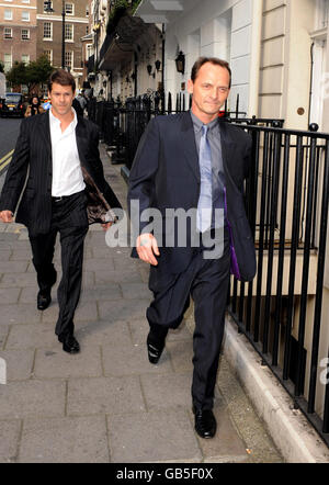 Eastenders actor Perry Fenwick arrives for Wendy Richard's wedding at The Chesterfield Hotel in Charles Street, Mayfair, central London. Stock Photo