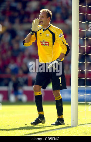 Soccer - Nationwide League Division One - Nottingham Forest v Derby County. Andy Oakes, Derby Stock Photo