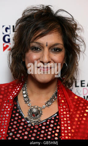 Writer and actress Meera Syal attends the GG2 Leadership and Diversity Awards at the Grosvenor Hotel in central London. Stock Photo