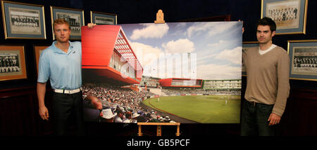 Cricket - Lancashire Reveal Plans For Re-development Of Old Trafford Stock Photo