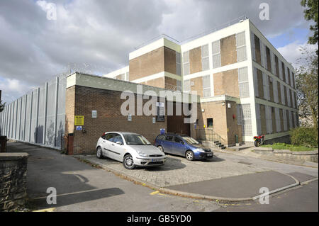 Shepton Mallet prison. General view of HMP Shepton Mallet. Stock Photo