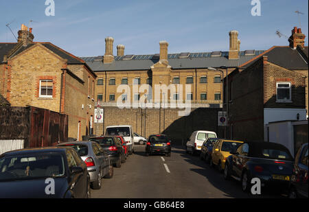 HMP Brixton prison London. A generic stock picture of a general view of HMP Brixton prison in Brixton, London. Stock Photo