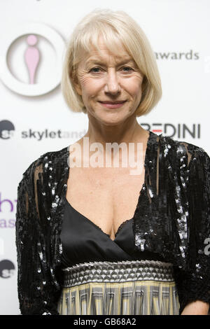 The Inspiration Awards for Women - London. Dame Helen Mirren arrives for the 2008 Inspiration Awards ceremony held at Cadogan Hall in central London. Stock Photo