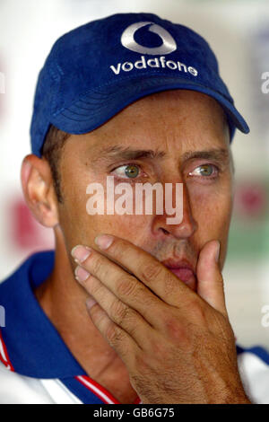 Cricket - First npower Test - England v South Africa - Nets. Nasser Hussain, England Stock Photo