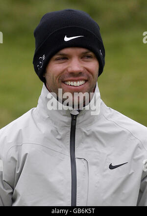 Golf - Alfred Dunhill Links Championship - Day Three - Carnoustie Golf Course - Angus. England's Paul Casey on the 2nd during the Alfred Dunhill Links Championship at Carnoustie Golf Course, Angus. Stock Photo