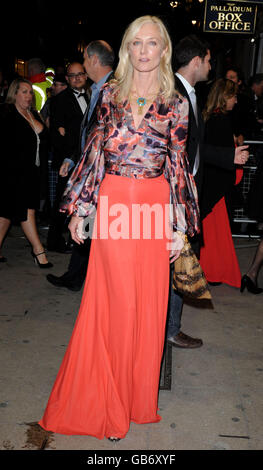 Joely Richardson arrives at The Story of James Bond: A Tribute to Ian Fleming held at the Palladium Theatre, London. Stock Photo