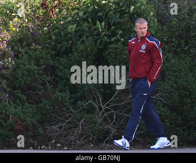 Soccer - England Training Session - London Colney Stock Photo