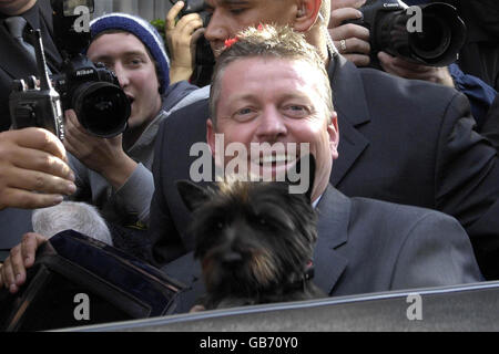 Wendy Richard Wedding - London Stock Photo