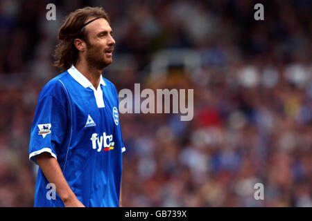 Soccer - FA Barclaycard Premiership - Birmingham City v Portsmouth. Christophe Dugarry, Birmingham City Stock Photo