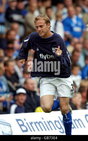 Soccer - FA Barclaycard Premiership - Birmingham City v Portsmouth. Luciano Figueroa, Birmingham City Stock Photo