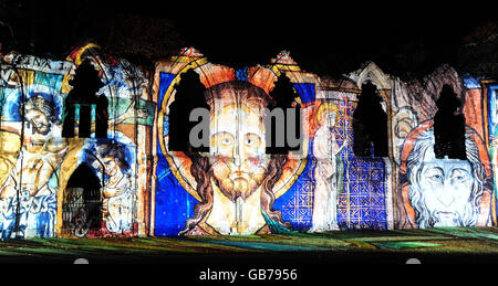 Illuminating York Festival Stock Photo