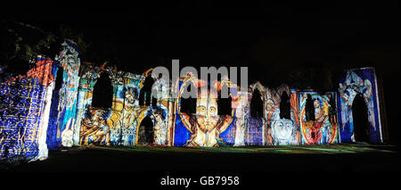 Illuminating York Festival Stock Photo