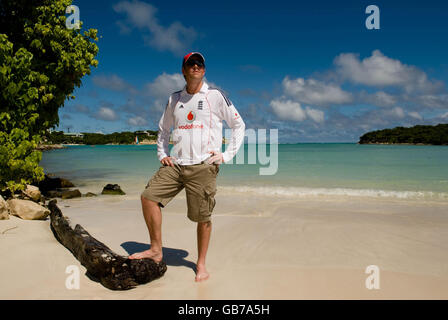 Cricket - Stanford Super Series - England Photo Call - Antigua Stock Photo