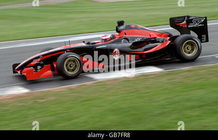 Superleague Formula - Qualifying - Donington Park Stock Photo