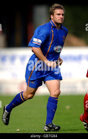 Soccer - Nationwide Conference - Shrewsbury Town v Tamworth. Stephen Jagielka, Shrewsbury Town Stock Photo