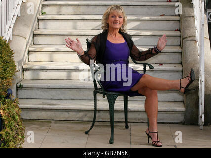 Mother-of-four Penny Melly at the Ritz Hotel in London after being named Slimming World Woman of the Year. Stock Photo