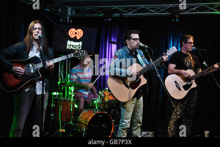 Bala Cynwyd, PA, USA. 5th July, 2016. American Alternative Rock Band Weezer Visit Radio 104.5's Performance Theatre. Stock Photo