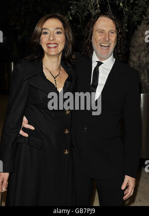 David Threlfall and wife Brana Bajic arriving for the 2009 TV Quick and ...