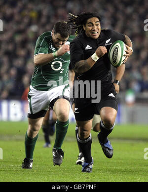 Rugby Union - Guinness Series 2008 - Ireland v New Zealand - Croke Park Stock Photo