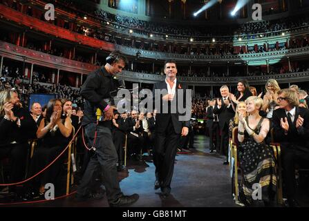 Simon Cowell at the 2008 National Television Awards at the Royal Albert Hall, Kensington Gore, SW7. Stock Photo