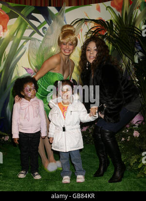 Tinker Bell Premiere - London Stock Photo