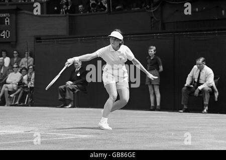 Tennis - Wimbledon Championship - Ladies' Singles Stock Photo