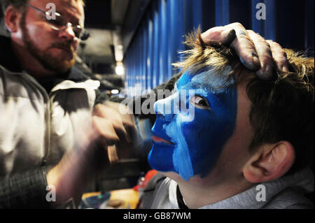 Rugby Union - 2008 Bank Of Scotland Corporate Autumn Test - Scotland v New Zealand - Murrayfield Stock Photo