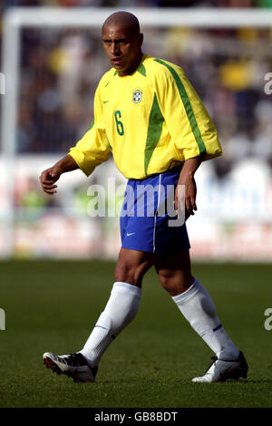 Soccer - International Friendly - Brazil v Jamaica. Roberto Carlos, Brazil Stock Photo