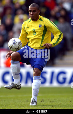 Soccer - International Friendly - Brazil v Jamaica. Ronaldo, Brazil Stock Photo