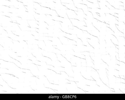 3d redndering scratch wall texture isolated with white Stock Photo