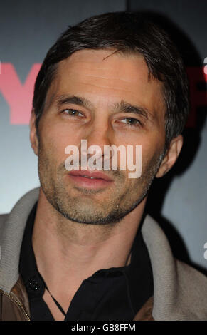 French actor Olivier Martinez at the UK film premiere of 'Body of Lies' at the Vue West End, in central London. Stock Photo