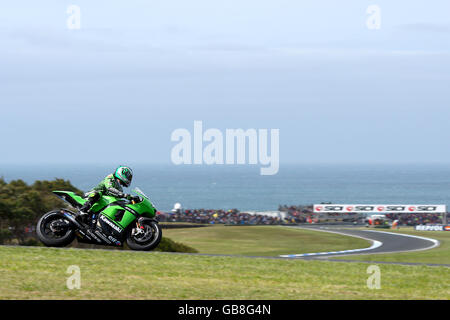 Motorcycling - Moto GP - GMC Australian Grand Prix - Race - Phillip Island Stock Photo