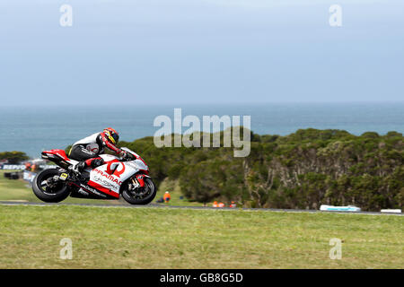 Motorcycling - Moto GP - GMC Australian Grand Prix - Race - Phillip Island Stock Photo