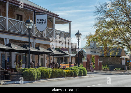 Hahndorf, in South Australia's picturesque Adelaide Hills. Stock Photo